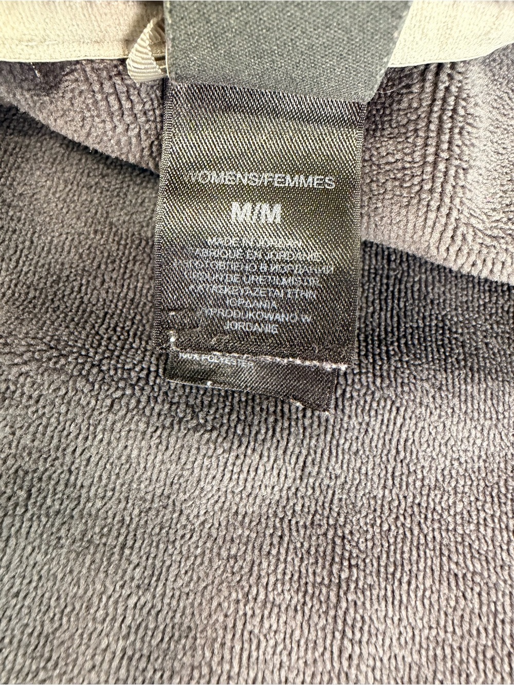 The North Face Full Zip Fleece Agave Jacket Womens Medium Gray sweatshirt M - Picture 6 of 13